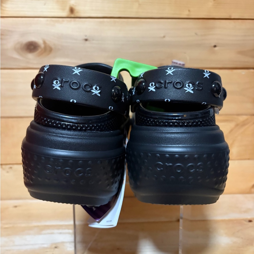 New Crocs x Wednesday Addams Family Stomp Clog Women’s - Womens 6 / Mens 4 - Picture 10 of 13